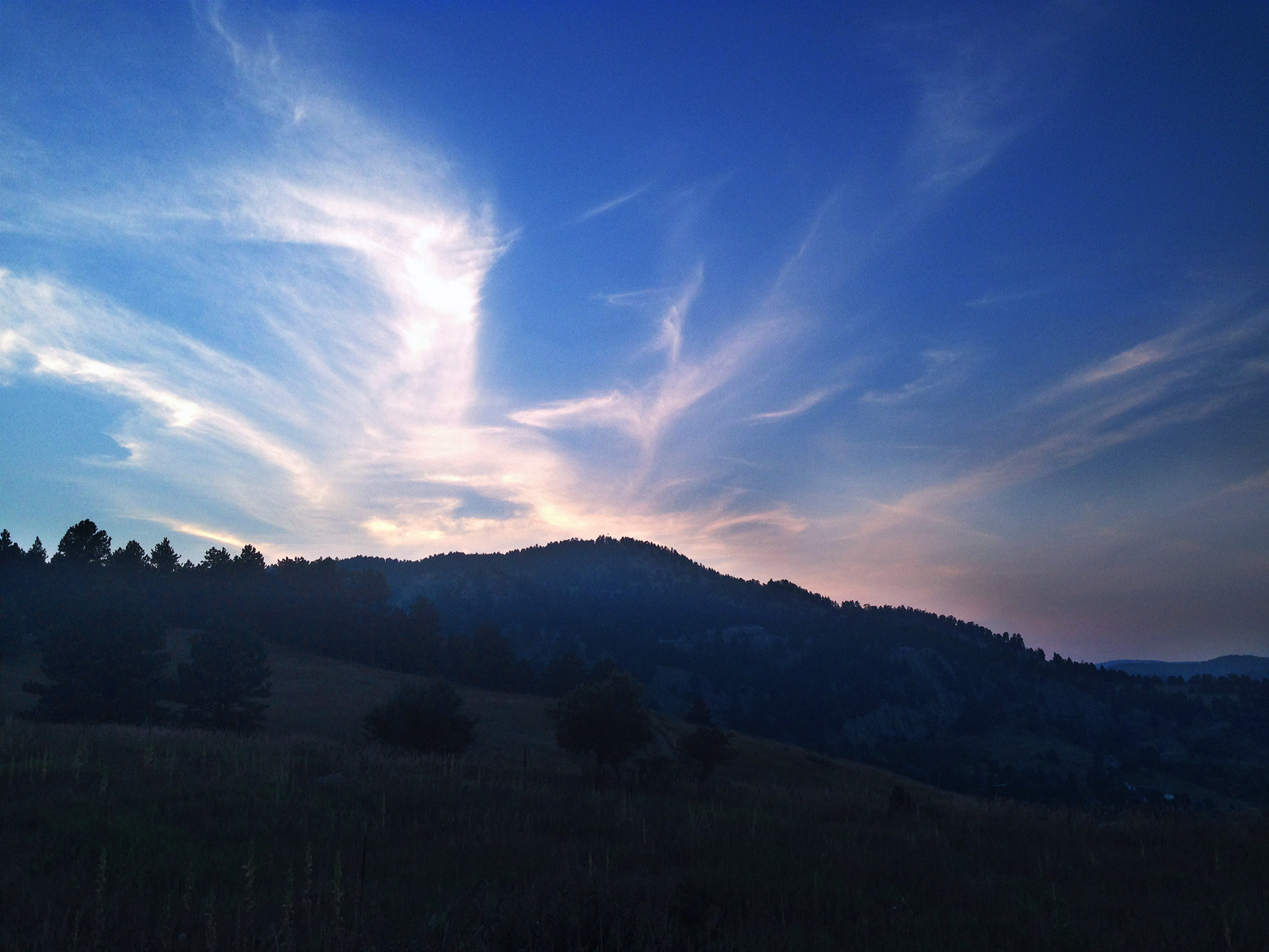 Sunset at Chautaqua, Boulder CO