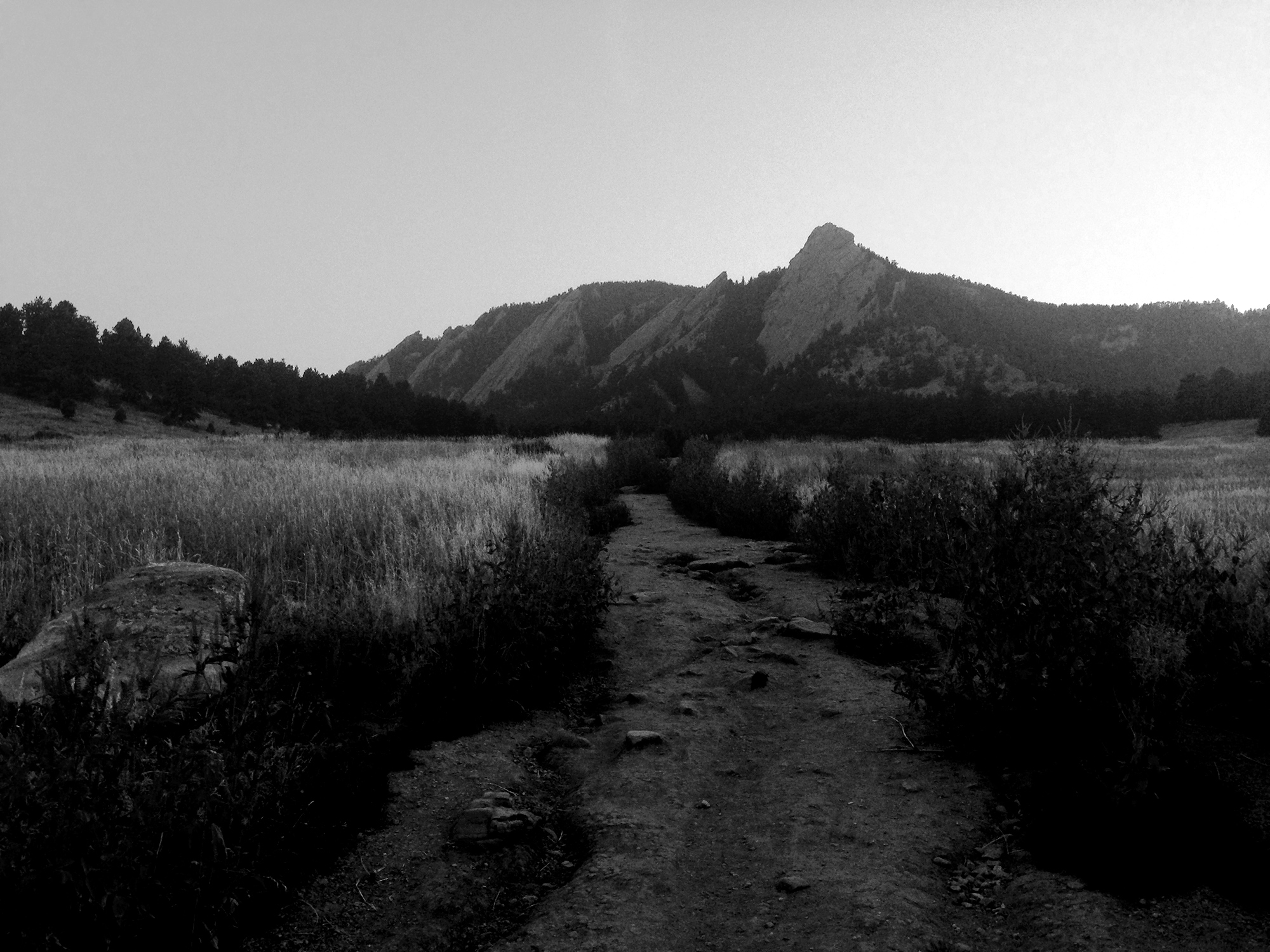 Flatirons at Chautaqua, Boulder CO