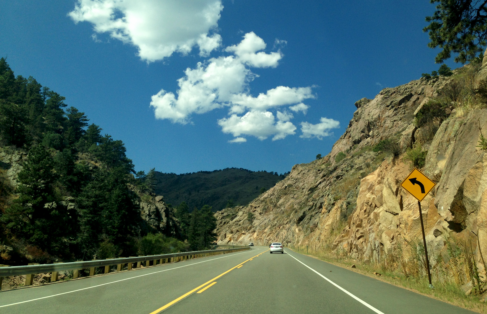 Driving to Rocky Mountain National Park, CO