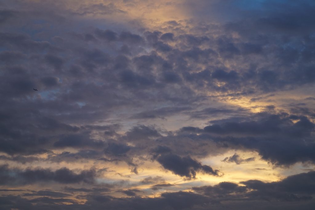 Sunrise at Lake Michigan / Darker than Green