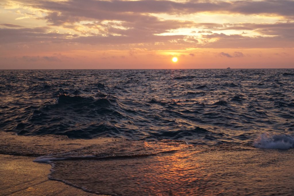 Sunrise at Lake Michigan / Darker than Green