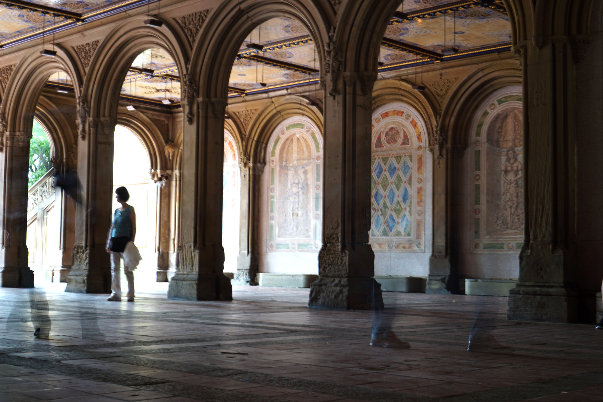 Bethesda Terrace, Central Park, New York City / Darker than Green