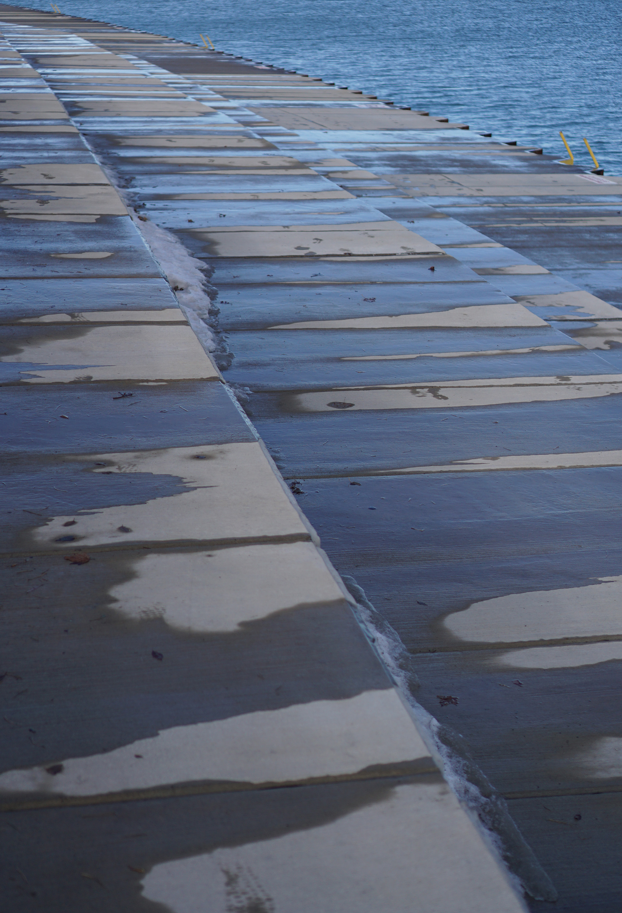 Steps at Lake Michigan, Chicago / Darker than Green