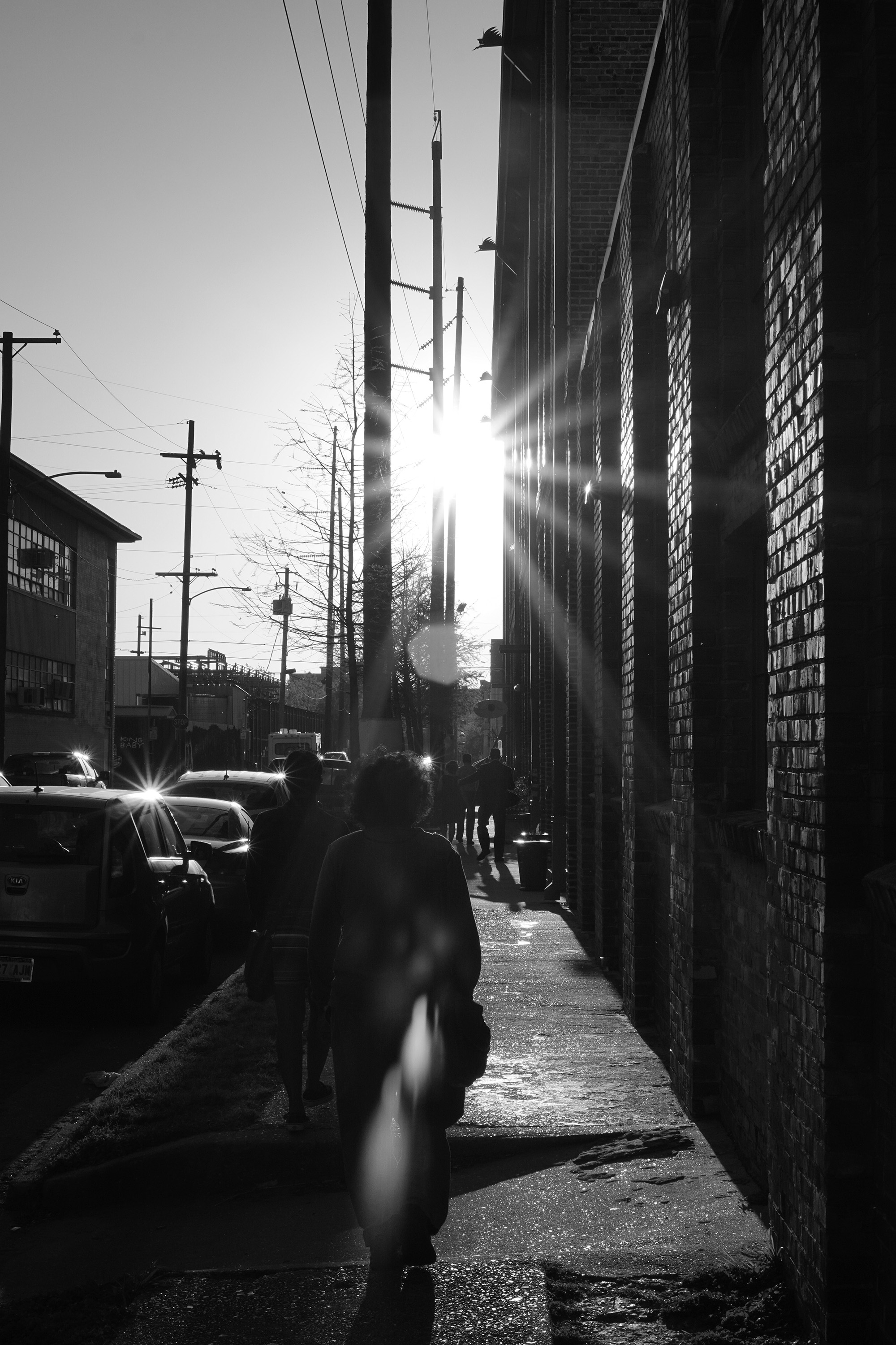 Walking to the French Quarter, New Orleans / Darker than Green