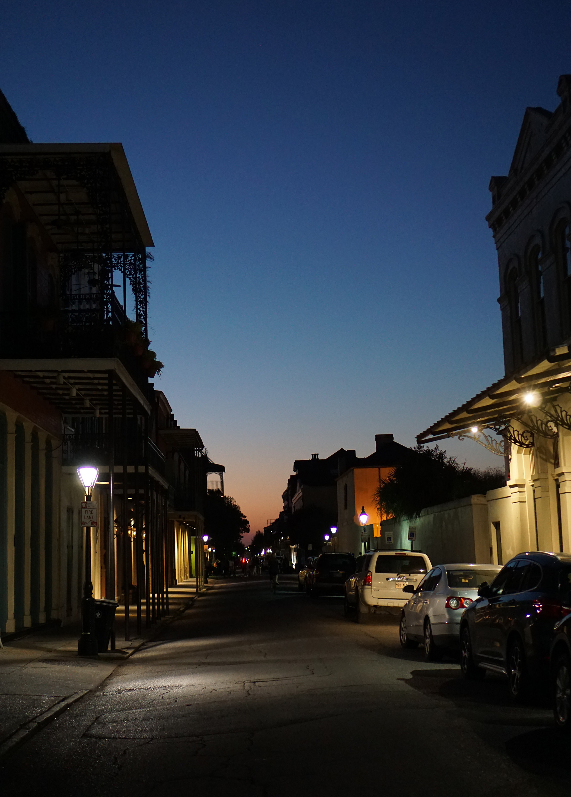 In the French Quarter, New Orleans / Darker than Green